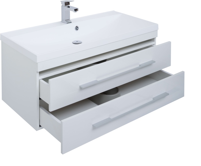 Мебельная раковина Aquanet Нота 100 NEW 204096 - 8