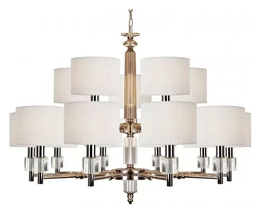 Подвесная люстра iLamp Alexa P2404-10+5 Nickel - 0