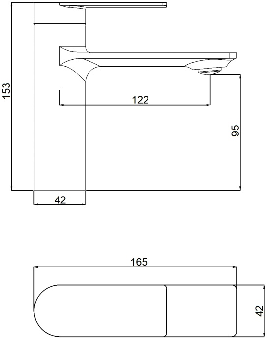 Смеситель для раковины STWORKI Кронборг KR-01cr - 5