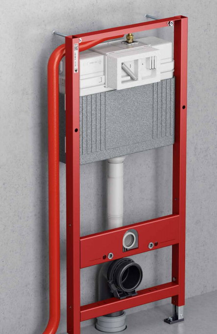 Инсталляция для унитаза TECE loop K440920 кнопка белая глянцевая - 1