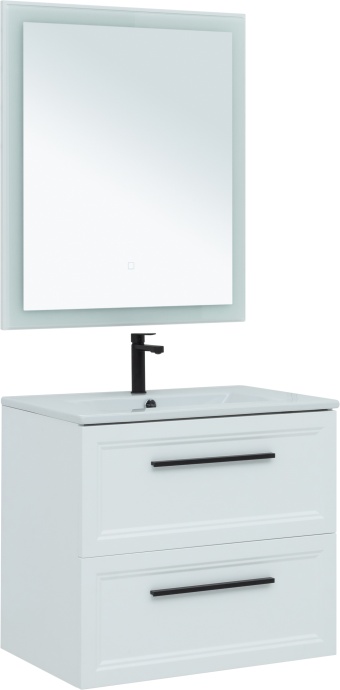 Мебель для ванной STWORKI Эстерсунд 75 белая матовая 440898 - 7