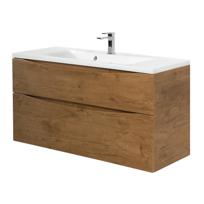 Тумба с раковиной Belbagno Marino 110 светлое дерево - 1