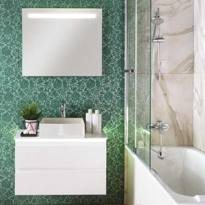 Тумба для комплекта Jacob Delafon Madeleine 80 белый блестящий EB2083-J5 - 2