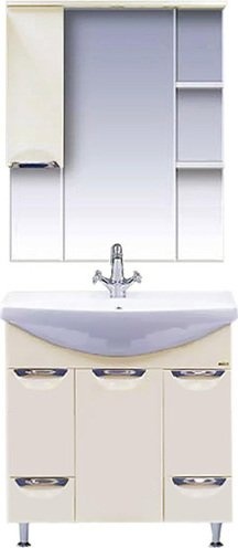 Тумба для комплекта Misty Орхидея 85 бежевая эмаль П-Орх01085-0312Я - 1