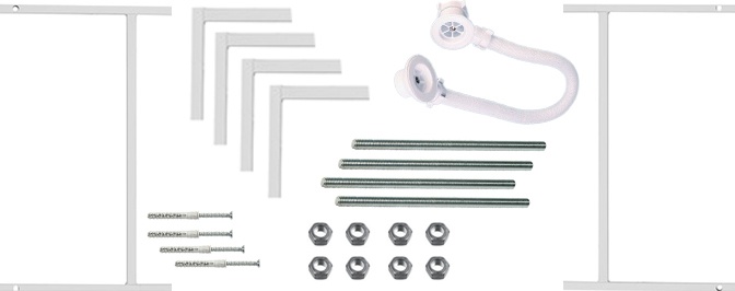 Каркас для ванны Santek Монако 150x70 1.WH11.2.424 - 0