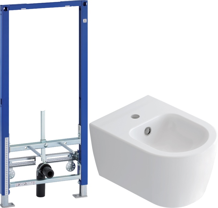 Комплект  Биде подвесное STWORKI Ноттвиль K3106-2605 + Система инсталляции для биде Geberit Duofix 111.520.00.1 561185 - 0