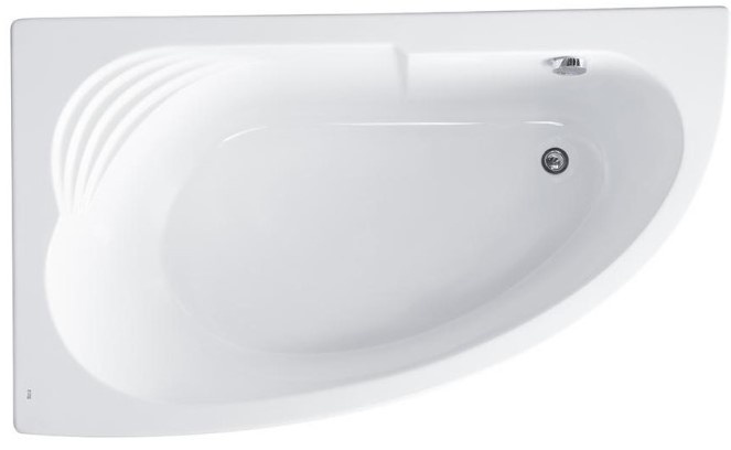 MERIDA ванна акриловая асимметричная 170х100 правосторонняя ZRU9302993 - 0