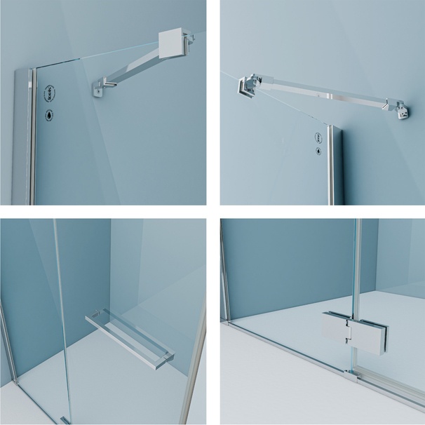 Душевая дверь в нишу IDDIS Slide 110 см SLI6CH1i69 - 1