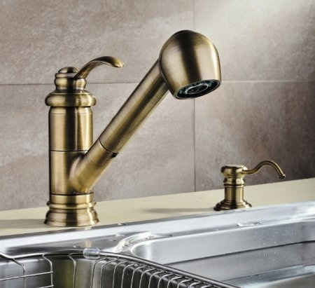 Дозатор Omoikiri OM-01-AB античная латунь 4995003 - 1