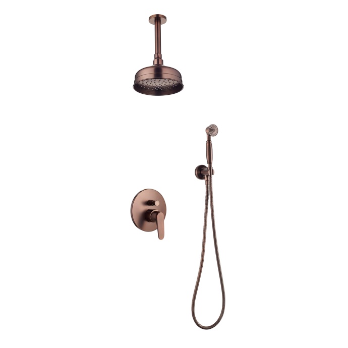 Swedbe Terracotta Семейный душ со смесителем встраиваемый 2553 - 0