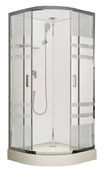 Душевая кабина Esbano 90х90 белый ESKE90CR - 0