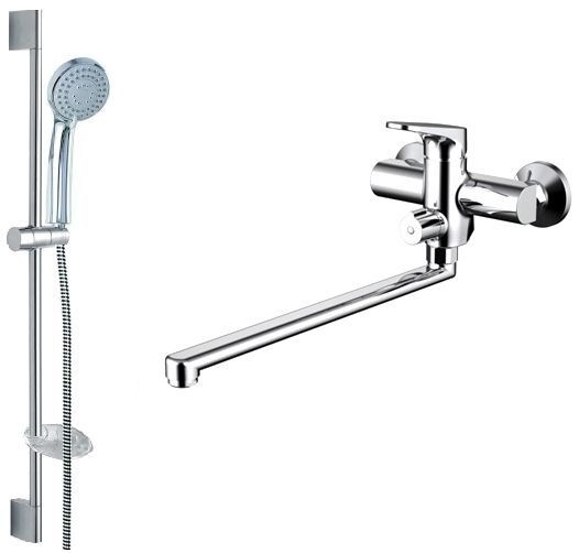 Душевой комплект Bravat Eler F00449CP 2 в 1 - 0