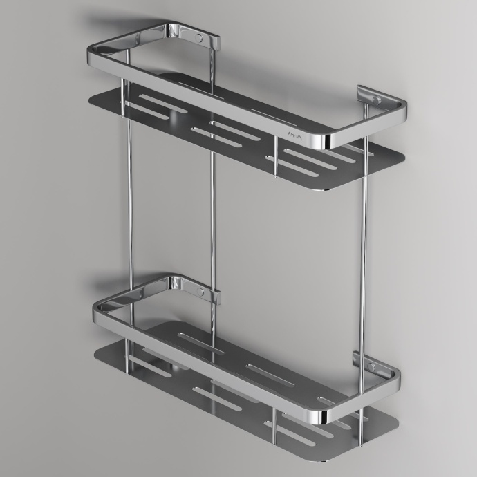 Полка AM.PM Sense L A7453200 2-ярусная, хром - 3