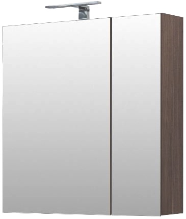 Зеркало-шкаф Aquanet Йорк 85 орех 203954 - 7