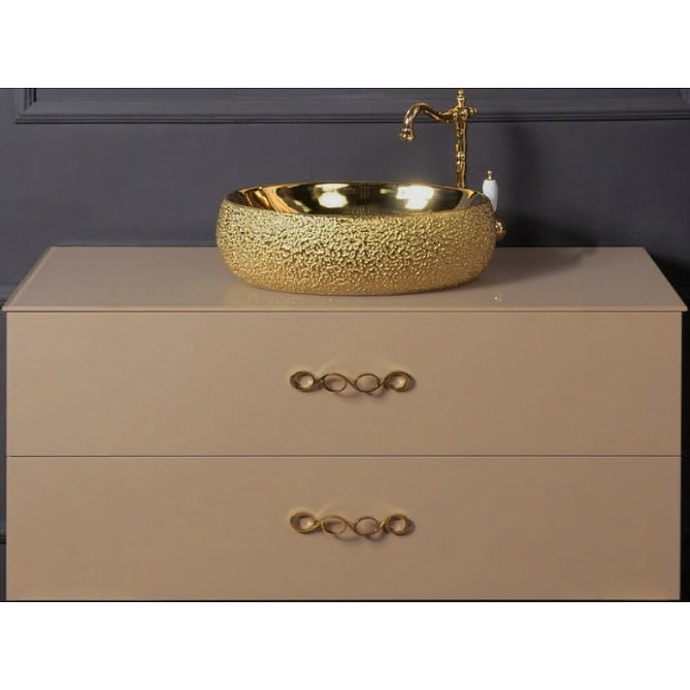 Тумба под раковину Armadi Art NeoArt 100 бежевый 831-110-CP - 0