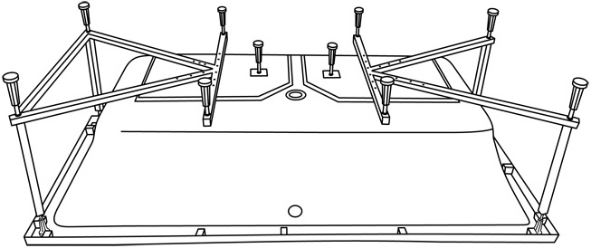 Каркас для ванны Excellent MR-06 - 1