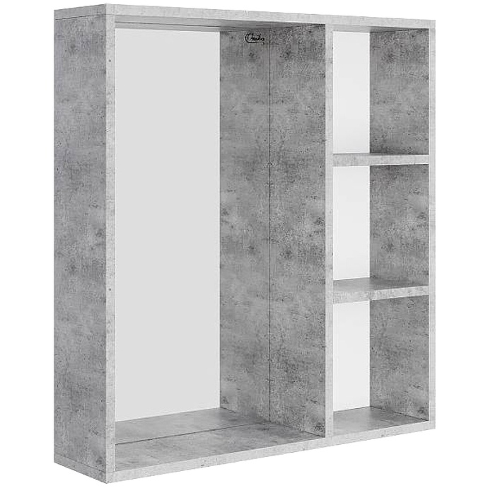 Зеркало-шкаф Onika Девис 65 бетон чикаго (281305) 206542 - 0