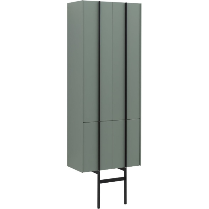 Шкаф пенал Allen Brau Reality 60 подвесной серо - зеленый матовый 1.32003.CGM - 1