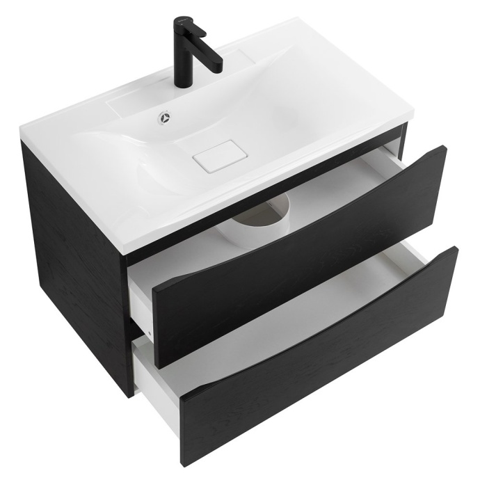 Комплект мебели Belbagno Marino 80 темное дерево - 10