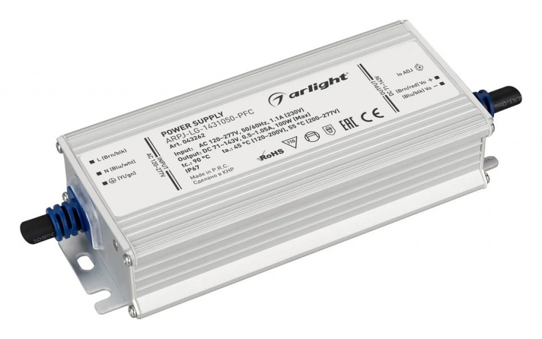 Блок питания с проводом Arlight ARPJ 043262 - 0