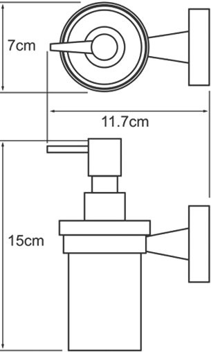 Дозатор Wasserkraft Isen K-4099 - 2