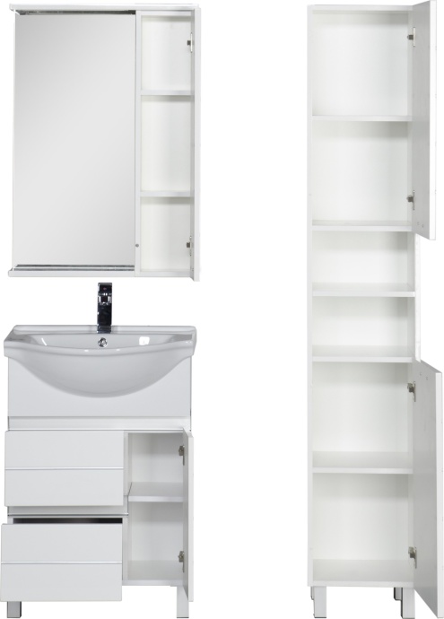 Мебель для ванной Aquanet Доминика 60 белая 171684 - 19