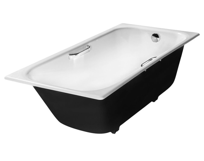 Чугунная ванна Wotte Start 150x70 см с ручками Start 1500x700UR - 1
