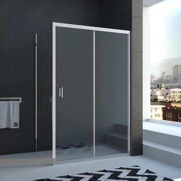 Душевой уголок Veconi Rovigo 100х80, хром  RV046-10080-01-C5 - 0