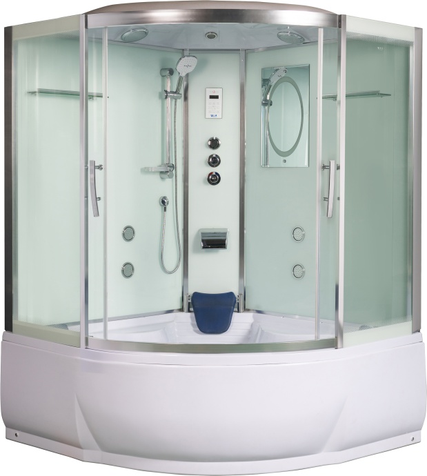 Душевой бокс Weltwasser WW500 EMMER 15055 150х150 хром  10000003291 - 0