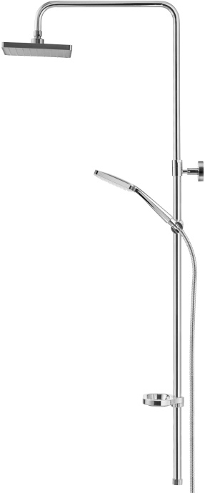 Душевая стойка Swedbe Calypso хром  5076 - 4