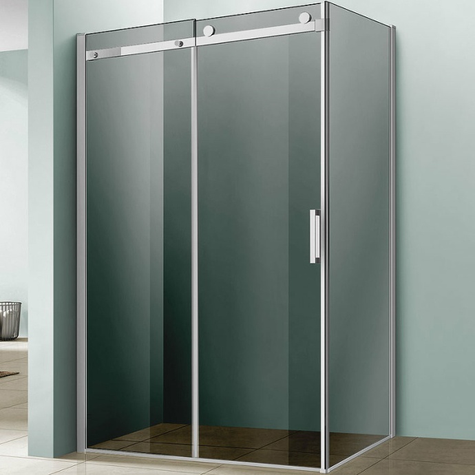 Душевой уголок Vincea Como 120х90 хром стекло тонированное VSR-1C9012CG - 0