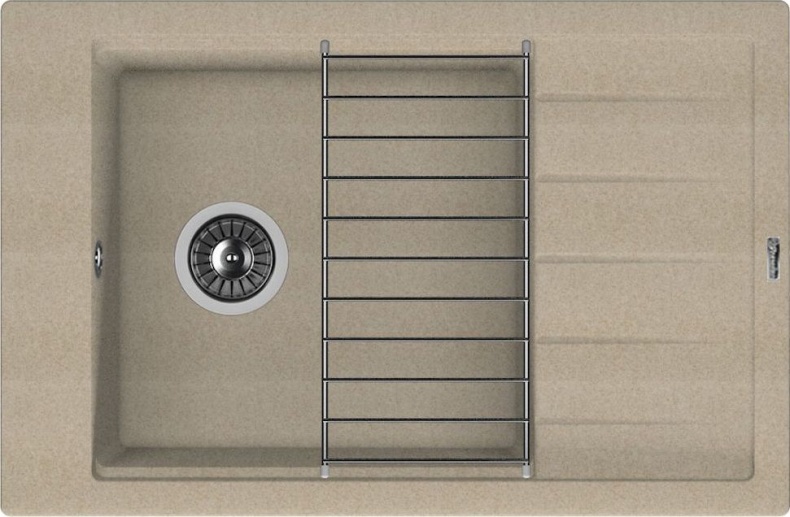Мойка кухонная Florentina Липси 780Р песочный 20.275.D0780.107 - 0
