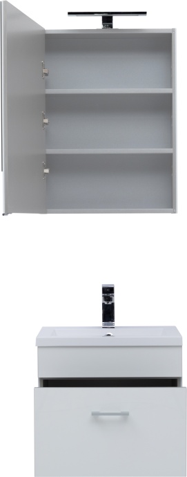 Зеркало-шкаф Aquanet Верона 50 белый 207763 - 6