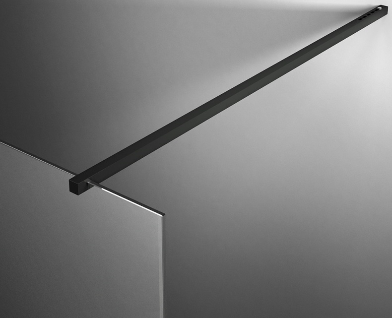 E22BW90-BL горизонтальная штанга /угол 90°/ (черная) - 3