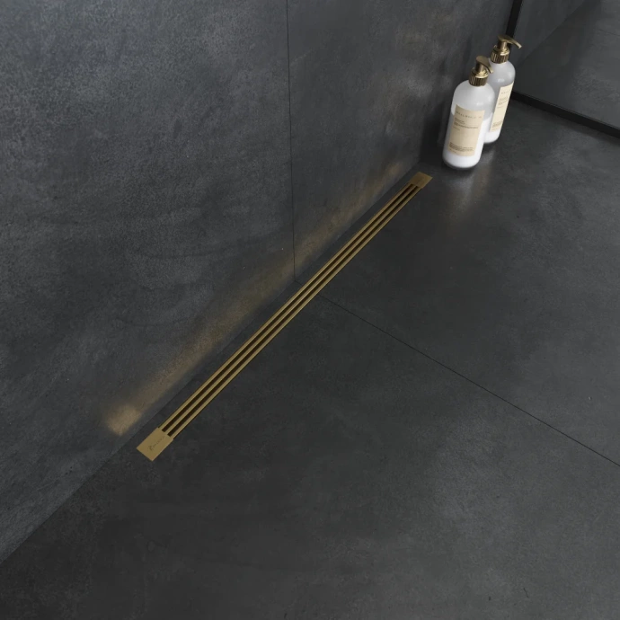 Душевой лоток Armadi Art Infinity 80 золото 981-80-G - 1