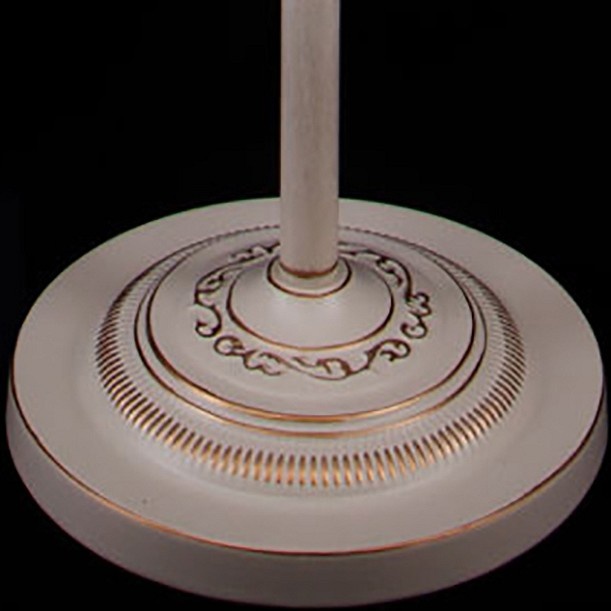 Торшер Eurosvet Amelia 10073/1 белый с золотом/прозрачный хрусталь Strotskis - 1