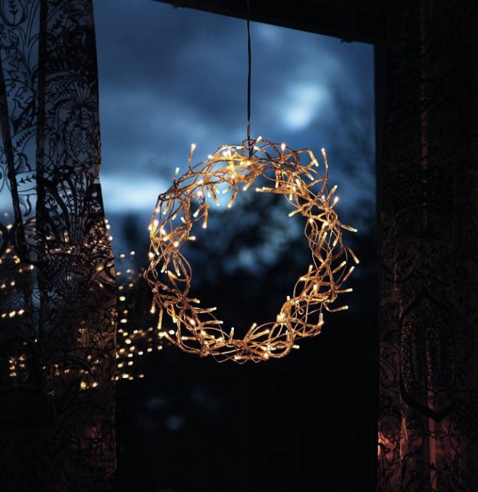 Венок световой Eglo ПРОМО Curly 411012 - 1