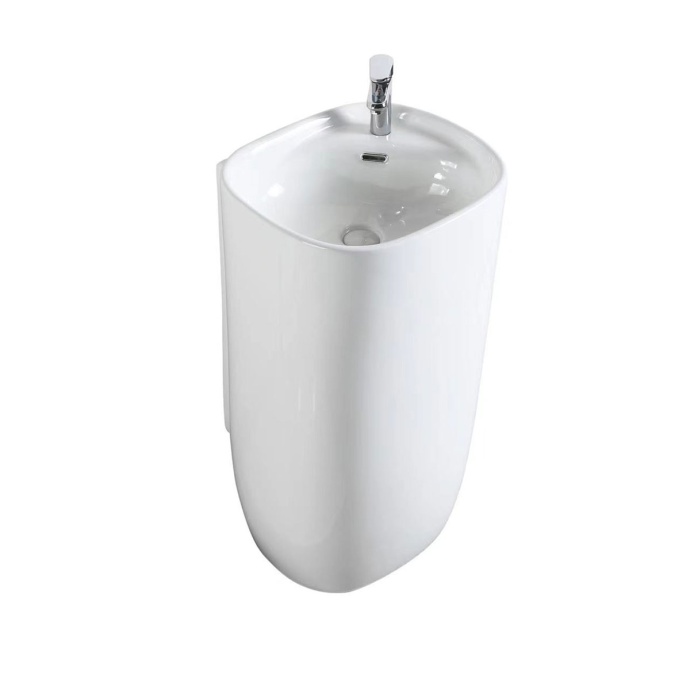 Раковина напольная Vincea 50 белый VBS-2P202 - 1