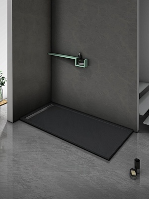 Экран для поддона WeltWasser WW SKS10090-BL 100х90 черный  10000005451 - 1