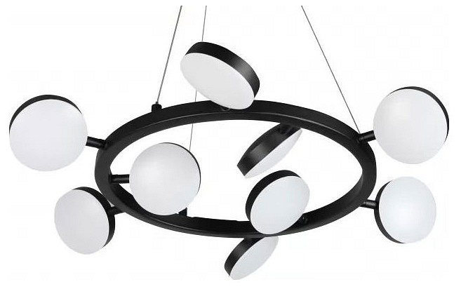 Подвесная люстра iLedex Totes FS-016-D9 63W BK - 0