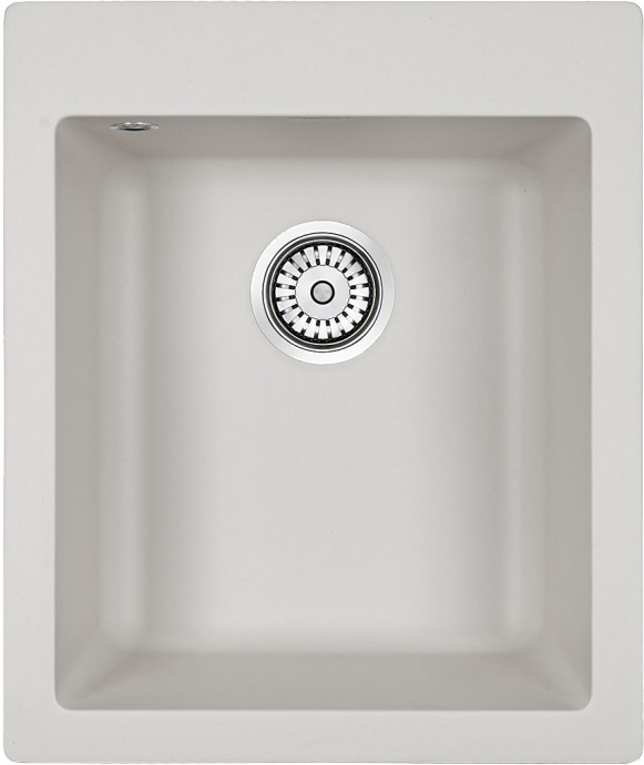 Мойка кухонная Paulmark Leer PM104249-WH белый - 0