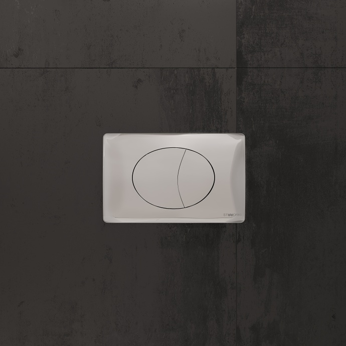 Кнопка смыва STWORKI 230822 хром глянцевый - 4