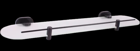 Полка стеклянная Rav Slezak Yukon 50 черный матовый YUA0900/50CMAT - 0