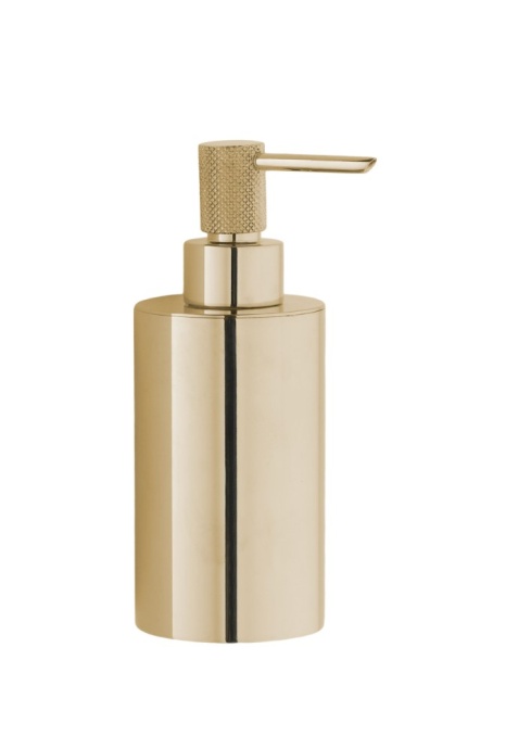 Дозатор для жидкого мыла Boheme Uno золото 10980-G - 0
