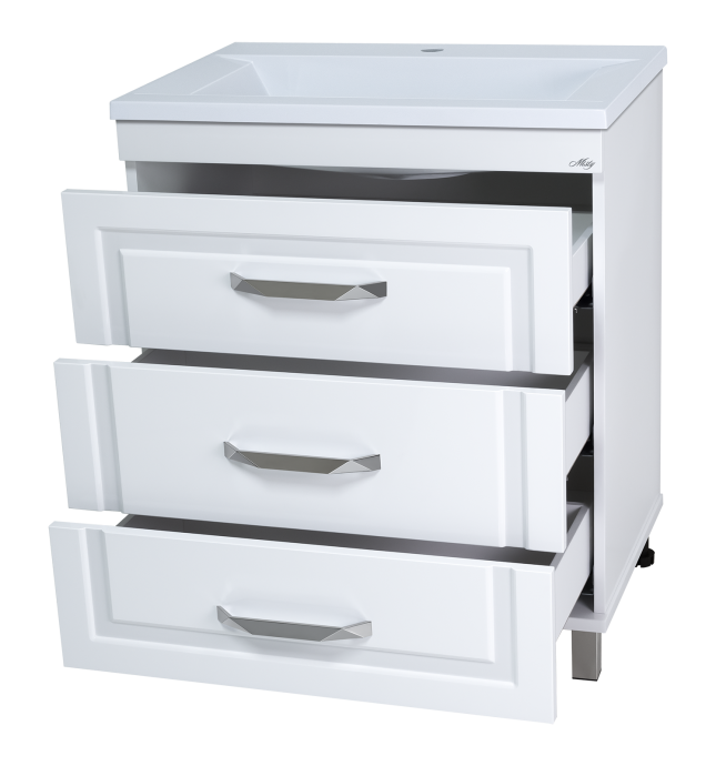 Терра - 70 Тумба с 3 ящ. белая П-Тер01070-0113Я - 1