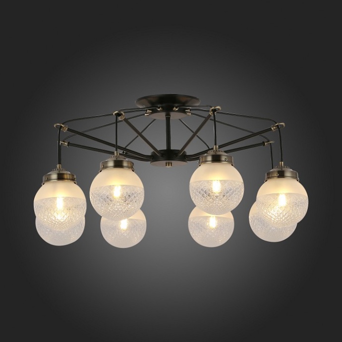 Люстра на штанге EVOLUCE Stricce SLE110302-08 - 1