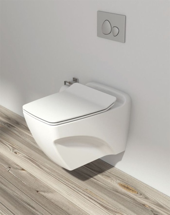 Кнопка смыва Creavit Spa GP7003 хром матовый GP7003.00 - 1