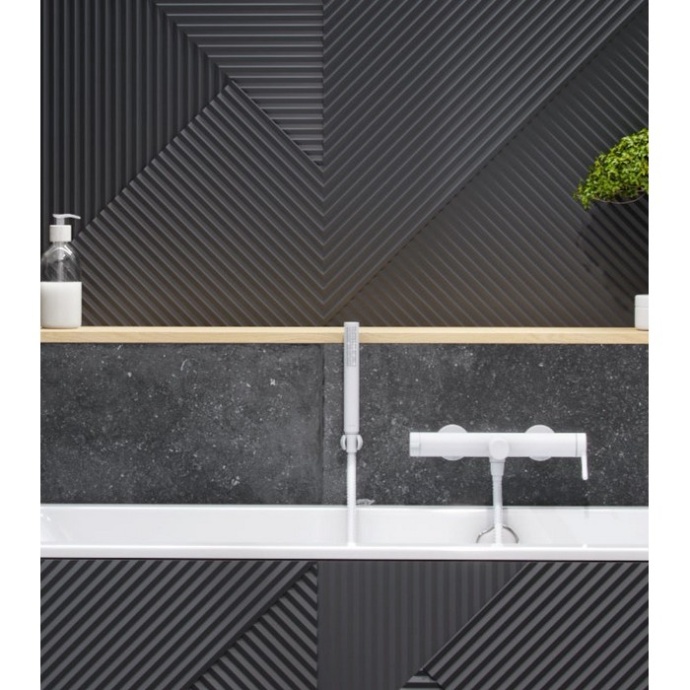 Душевой гарнитур Excellent Loka белый матовый AREX.SET.023WH - 1