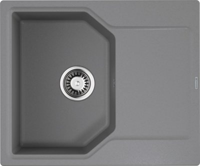 Мойка кухонная Omoikiri Yonaka 61-GR leningrad grey 4993636 - 0
