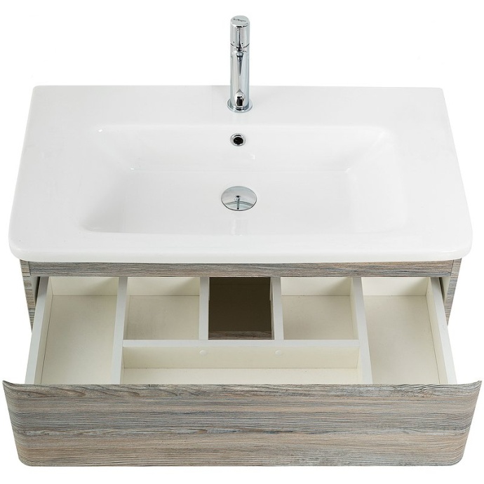 Тумба с раковиной BelBagno Albano 80 светлое дерево не - 3